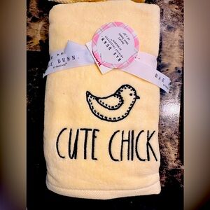 Rae Dunn Cute Chicks Towels NWT